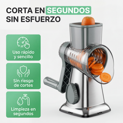 NEXURA™ | Rallador rápido 3 en 1 para tu cocina